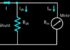 How are ammeters connected in a circuit and in a resistor ?