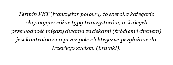 Jaka jest różnica między MOSFET-em a FET-em?